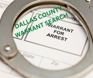 dallas county warrant search website