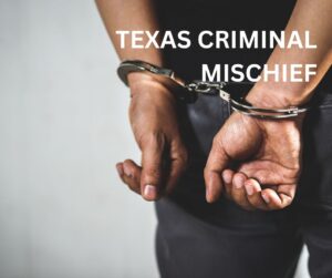 TEXAS CRIMINAL MISCHIEF LAWS